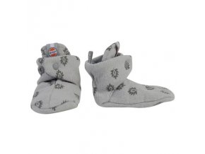 LODGER Slipper Print Rib Sharkskin 3 - 6 měsíců