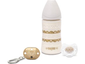HC GOLD SET LÁHEV 270 ml + DUDLÍK 0-4m + KLIP