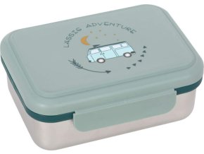 LÄSSIG KIDS LÄSSIG Lunchbox Stainless Steel Adventure bus (Varianta LÄSSIG Lunchbox Stainless Steel Adventure bus)