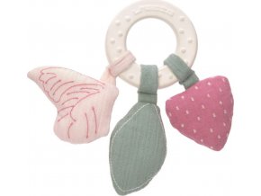 Lässig 4babies                                                                   Teether Ring Natural Rubber butterfly