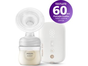 PHILIPS AVENT Philips AVENT Odsávačka mateřského mléka Natural elektronická Premium dobíjecí SCF396