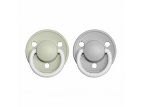BIBS De Lux cumliky z prirodneho kaucuku 2ks Night SageCloud