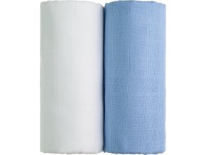TETRA osušky EXCLUSIVE COLLECTION, white + blue / bílá + modrá