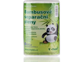 Bambusové separační pleny