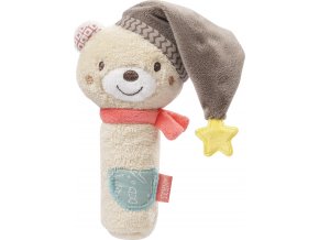 BABY FEHN Pískací hračka do ruky (Varianta Bruno)