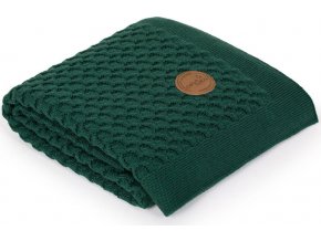 CEBA CEBA Deka pletená v dárkovém balení 90 x 90 Vlny Emerald