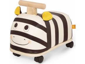 B-Toys Odrážedlo dřevěné Zebra