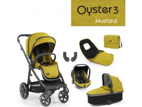 Oyster3 luxusní set 6 v 1 - Mustard 2022