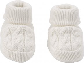 CARTERS CARTER'S Botičky háčkované White neutrál LBB NB, vel. 56