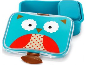 SKIPHOP SKIP HOP Zoo Krabička na svačinu 700 ml Sovička 3+