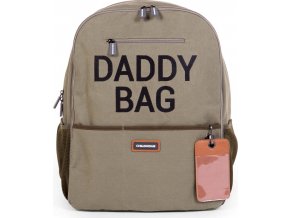 Childhome Přebalovací batoh Daddy Bag Canvas Khaki