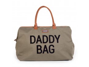 Childhome Přebalovací taška Daddy Bag Big Canvas Khaki