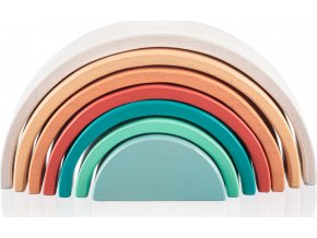ZOPA Dřevěná skládací duha (Varianta Sunset)