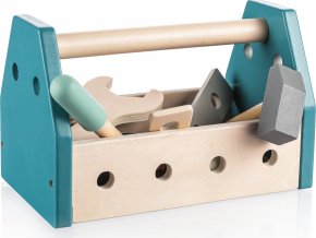 ZOPA Dřevěná sada nářadí v boxu (Varianta Blue)