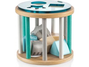 ZOPA Dřevěná aktivity vkládačka (Varianta Blue)