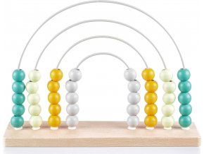 ZOPA Dřevěné počítadlo duha (Varianta Rainbow)
