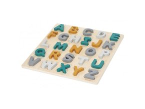 KINDSGUT Dřevěné puzzle ABC Caspar