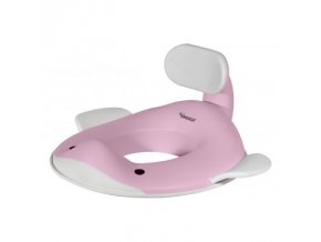 KINDSGUT Sedátko na WC Velryba Světle růžová