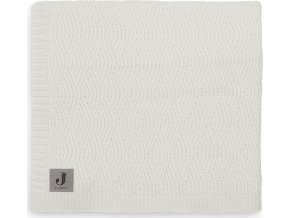 Jollein Deka pletená 75x100 cm River Knit Cream White