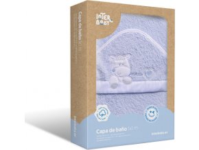 INTERBABY | OSUŠKA froté Ovečka - modrá