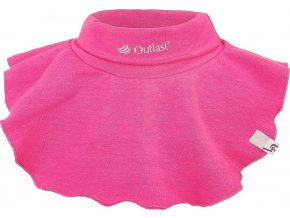 Little Angel nákrčník ROLÁK smyk Outlast® - růžová (Velikost UNI)