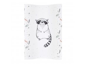 CEBA CEBA Podložka přebalovací 2-hranná měkká COSY (50x70) Raccoon