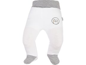 Little Angel polodupačky smyk obrázek Outlast® - bílá/pruh bíločerný (Velikost 56)