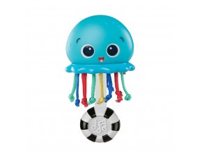 BABY EINSTEIN BABY EINSTEIN Hračka hudební a světelná Ocean Glow Sensory Shaker ™ 0m +