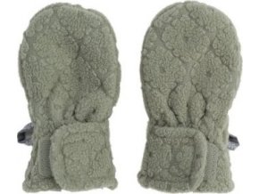 LODGER Mittens Folklore Fleece Elm 0 - 12 měsíců