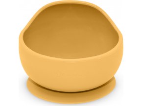 PETITEMARS PETITE&MARS Miska silikonová s přísavkou TAKE&MATCH Intense Ochre 6m+