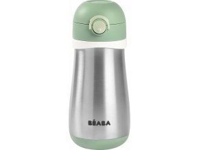 Beaba Hrnek termoizolační nerez 350ml Sage Green