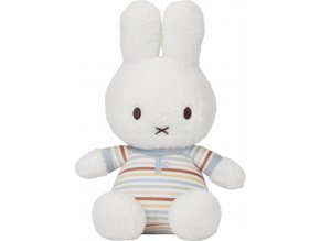 Little Dutch Králíček Miffy plyšový Vintage Proužky 25 cm