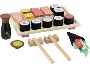 TRYCO Dřevěný Sushi Set