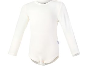 Little Angel body smyk LA Outlast® - bílá káva (Velikost 62)