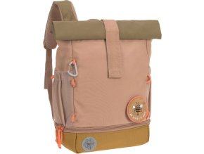 LÄSSIG KIDS LÄSSIG Mini Rolltop Backpack Nature hazelnut (Varianta LÄSSIG Mini Rolltop Backpack Nature hazelnut)