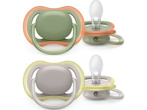 PHILIPS AVENT Philips AVENT Šidítko Ultra air neutral 6-18m, 2 ks