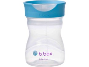 b.box Hrneček pro batolata 12m+ - modrý 240 ml