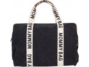 Childhome Přebalovací taška Mommy Bag Canvas Black