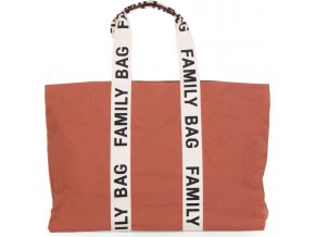 Childhome Cestovní taška Family Bag Canvas Terracotta