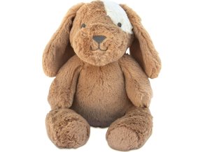 ob designs plysovy pejsek 40 cm taupe svetla skvrna