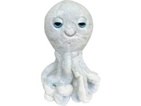 ob designs plysova chobotnice 38 cm soft blue
