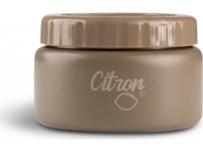 Citron Nerezová nádoba na jídlo 250 ml - Brown