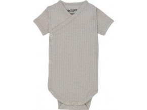 LODGER Romper SS Seersucker Steel 56