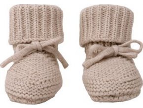 LODGER Slipper Knit Birch 0 - 6 měsíců