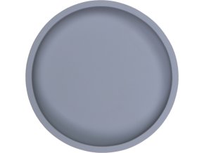 tryco silikonovy talirek kulaty dusty blue