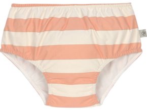 LÄSSIG SPLASH LÄSSIG Swim Diaper 2023 Girls block stripes milky/peach 07-12 mon. (Varianta Swim Diaper Boys block stripes milky/blue 07-12 mon.)