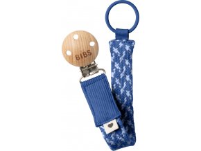 BIBS Paci Braid klip na cumlik CornflowerDustyBlue 9401115 55713795246786