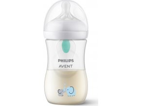 PHILIPS AVENT Philips AVENT Láhev Natural Response s ventilem AirFree 260 ml, 1m+, slon