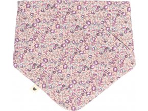 BIBS x Liberty slintacik z BIO bavlny Eloise Blush 940411244 5713795243303
