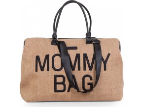 Childhome Přebalovací taška Mommy Bag Raffia Look